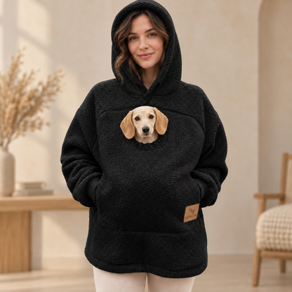 BLISKO PUPILA™ – Bluza z kieszenią dla psa i kota