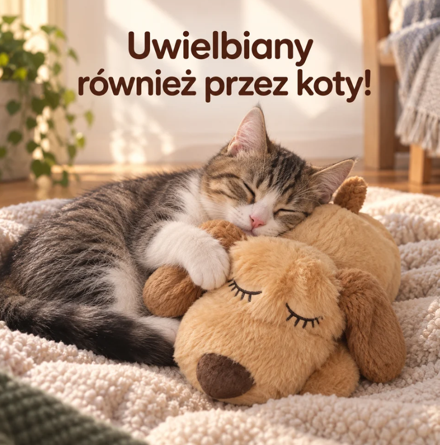 SPOKOJNY PUPIL™ – Antystresowy Pluszak z Bijącym Sercem
