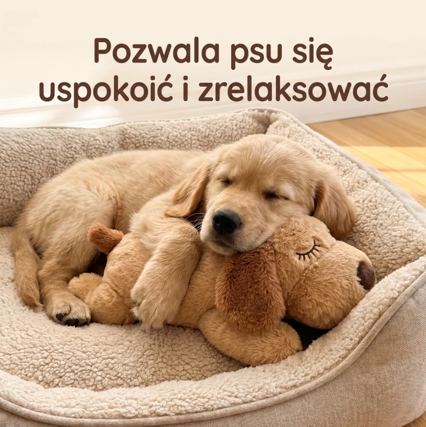 SPOKOJNY PUPIL™ – Antystresowy Pluszak z Bijącym Sercem