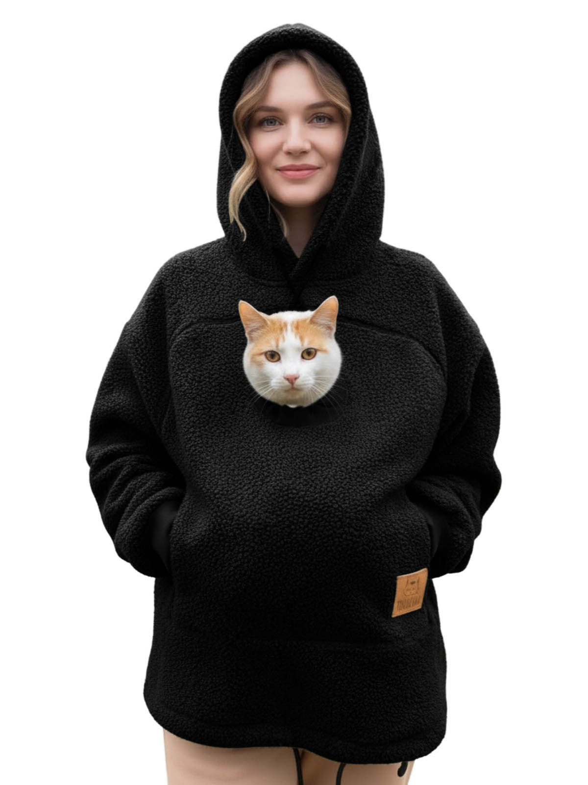 BLISKO PUPILA™ – Bluza z kieszenią dla psa i kota