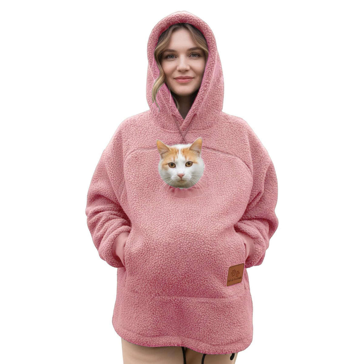 BLISKO PUPILA™ – Bluza z kieszenią dla psa i kota