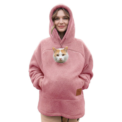 BLISKO PUPILA™ – Bluza z kieszenią dla psa i kota