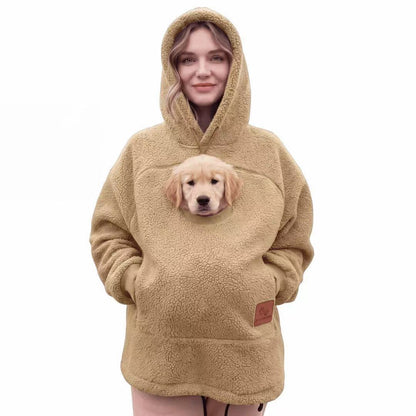 BLISKO PUPILA™ – Bluza z kieszenią dla psa i kota