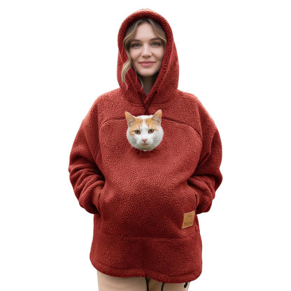 BLISKO PUPILA™ – Bluza z kieszenią dla psa i kota