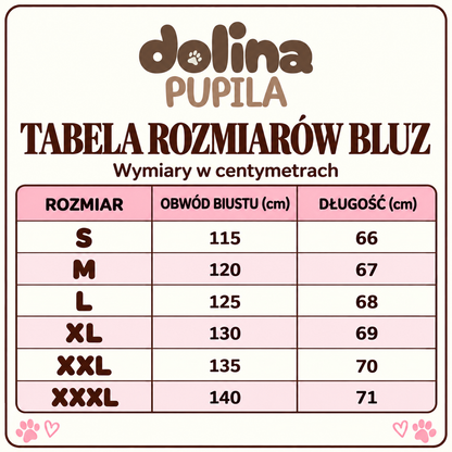 BLISKO PUPILA™ – Bluza z kieszenią dla psa i kota